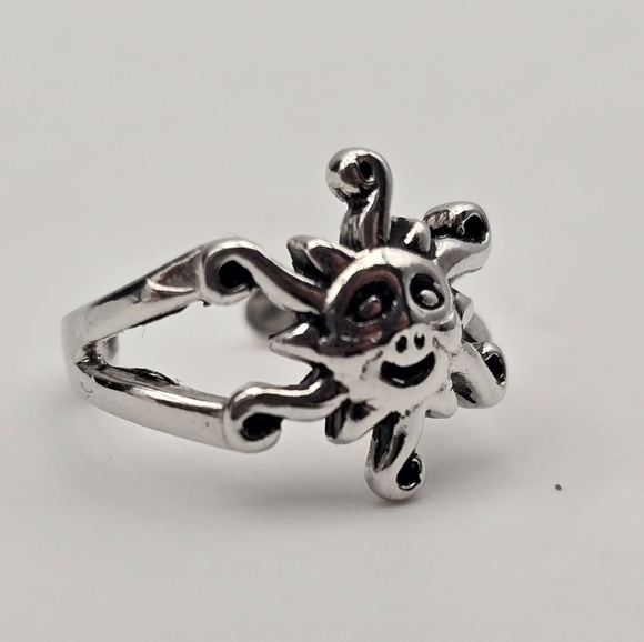 Sterling Silver Celestial Toe Ring - Picture 3 of 10